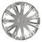 Amio - Τάσι Spark 15'' ασημί (με διάμετρο για σήμα 4,5cm) για Επιβατικά Αυτοκίνητα - 1 τεμ. (11084/AM)