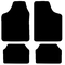 Race Axion - Πατάκια Για Επιβατικά Αυτοκίνητα τύπου Type B υλικό Μοκέτα χρώμα Black - 4 τεμ. (MAT.B7002-RX)