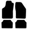 Race Axion - Πατάκια Για Επιβατικά Αυτοκίνητα τύπου Type G υλικό Μοκέτα χρώμα Black - 4 τεμ. (MAT.G7007-RX)