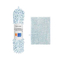 Πατάκι μπάνιου - M0842 - 50x80cm - Light Blue - 20878