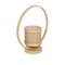 GLOBOSTAR® TULUMKO 02008 Boho Επιτραπέζιο Φωτιστικό Πορτατίφ με Ντουί 1 x E27 AC 220-240V IP20 - Μπεζ - Μ30 x Π12 x Υ32cm