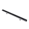 GLOBOSTAR® WASHERMOZA 90163 Μπάρα Φωτισμού Wall Washer LED 48W 4080lm 10-30° DC 24V Αδιάβροχο IP66 Πολύχρωμο RGB Dimmable - Bridgelux SMD Chip - Γκρι Ανθρακί - Μ100 x Π8.5 x Υ4cm - 3 Χρόνια Εγγύηση