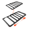Καλάθι Αποσκευών VEVOR Roof Rack, 1626 x 990 x 115 mm, Βαρέως Τύπου Καλάθι Μεταφοράς Οροφής με Επέκταση, Χωρητικότητα 90,72 kg, Θήκη Αποσκευών Αυτοκινήτου για Όλες τις Καιρικές Συνθήκες, Κατάλληλη για SUV, Φορτηγά, Οχήματα, Pick-ups