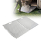 Ράμπα κατωφλίου VEVOR για πόρτες, 750 x 617 mm, Ράμπα αλουμινίου με πλατφόρμα για αναπηρικό αμαξίδιο, Αντιολισθητικές ράμπες κατωφλίου πόρτας, Χωρητικότητα φορτίου 340,2 kg, για σκαλοπάτια σπιτιού, κράσπεδα, αναπηρικά αμαξίδια, περιπατητήρες, σκούτερ, καροτσάκια