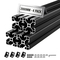 Προφίλ εξώθησης αλουμινίου VEVOR 4PCS 4040, 78,74 ίντσες 2000 mm, γραμμική ράγα ανοδιωμένου αλουμινίου ευρωπαϊκού προτύπου, υψηλής αντοχής, για εξαρτήματα τρισδιάστατων εκτυπωτών και πάγκο εργασίας CNC DIY, μαύρο