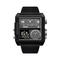 Ψηφιακό/αναλογικό ρολόι χειρός - Skmei - 2020 - Black/Black