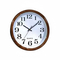 Ρολόι τοίχου - 806-2 - 806029 - Light Brown