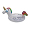 Φουσκωτό σωσίβιο Unicorn με κάθισμα και λαβές - 80cm - 153022