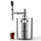 Καφετιέρα VEVOR Nitro Cold Brew 4L Σύστημα Διανομέα Αζώτου, Βαρέλι Καφέ για Οικιακή Παρασκευή, Φορητός Εγχυτήρας Αζώτου με Διανομέα και Βαλβίδα Εκτόνωσης Πίεσης, Δώρο για τους Λάτρεις του Καφέ