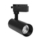 GLOBOSTAR® LUGANO 60810 Μονοφασικό Σποτ Ράγας LED 20W 2500lm 36° AC 220-240V IP20 Φυσικό Λευκό 4500K - Bridgelux COB Chip & TÜV SÜD Driver - Eurotrack 1PH - Μαύρο Ματ - Μ8.5 x Π6.5 x Υ20.5cm - 5 Χρόνια Εγγύηση