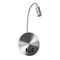GLOBOSTAR® GOOSE 61696 Μοντέρνο Φωτιστικό Τοίχου - Απλίκα Ξενοδοχείου Reading Light με Φορτιστή USB 3A LED 6W 540lm 36° & 360° AC 220-240V IP20 Θερμό Λευκό 2700K - CREE XPE & Lumileds SMD Chip - Νίκελ Βούρτσας - Μ15.5 x Π15 x Υ30.5cm - 3 Χρόνια Εγγύηση