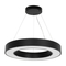 kelvo® RA KLV-101-0365 Κρεμαστό Φωτιστικό Οροφής LED 67W 6700lm 120° AC 220-240V IP20 Ρυθμιζόμενο Λευκό CCT με Χειριστήριο από 2700K έως 6000K Dimmable - Lumileds SMD Chip - Μαύρο Ματ - Μ60 x Π60 x Υ8cm - 3 Χρόνια Εγγύηση