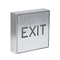 Φωτιστικό Αλουμινίου LED Εξόδου EXIT - 1W AC 220-240V με Επαναφορτιζόμενη Μπαταρία - Μ11 x Π11 x Υ3cm - Πράσινο