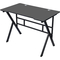 VenCore 2730-10002 - Gaming Desk 140x60x75cm Black - Μοντέρνο Γραφείο Gaming VenCore Μοριοσανίδας Carbon Fiber με Μεταλλικά Πόδια Μαύρο Μ140 x Π60 x Υ75cm