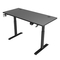VenCore 2730-10003 - Gaming Desk Adjustable 140x60x72-112cm Black - Μοντέρνο Γραφείο Ρυθμιζόμενου Ύψους Gaming VenCore Μοριοσανίδας Carbon Fiber με Μεταλλικά Πόδια Μαύρο Μ140 x Π60 x Υ72-112cm