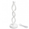 VenCore Heliora White 2792-20010 - Μοντέρνο Επιτραπέζιο Φωτιστικό LED USB 8W 5 Volt Λευκό Αλουμίνιο με Ρυθμιζόμενο CCT Λευκό - Ημέρας - Θερμό - Χειρισμός CCT μέσω Controller με Καλώδιο