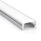 VenCore 9177-50002 - Surface Aluminum Profile 1M - Επιφανειακό Προφίλ Αλουμινίου 1 Μέτρο με Press On Γαλακτερό Κάλυμμα - Μ100 x Π1.76 x Υ0.66cm