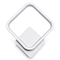 VenCore Elara White 6093-20010 - Μοντέρνο Επιτοίχιο Φωτιστικό Απλίκα LED 12W Λευκό Αλουμίνιο με Ρυθμιζόμενο CCT Λευκό - Ημέρας - Θερμό - Χειρισμός CCT μέσω Διακόπτη On-Off - Μ29 x Π25 x Υ5.5cm