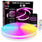 VenCore 6174-10001 - Set LED Strip RGB+IC 5m ip67 WiFi & Remote - Σετ 5 Μέτρων Ταινία LED Αδιάβροχη IP67 RGB+Digital IC WiFi με Ασύρματο Controller & Τροφοδοτικό