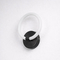 VenCore Velora Black 6093-20049 - Μοντέρνο Επιτοίχιο Φωτιστικό Απλίκα LED 12W Μαύρο Αλουμίνιο με Ρυθμιζόμενο CCT Λευκό - Ημέρας - Θερμό - Χειρισμός CCT μέσω Διακόπτη On-Off