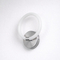 VenCore Velora Silver 6093-20051 - Μοντέρνο Επιτοίχιο Φωτιστικό Απλίκα LED 12W Ασημί Αλουμίνιο με Ρυθμιζόμενο CCT Λευκό - Ημέρας - Θερμό - Χειρισμός CCT μέσω Διακόπτη On-Off
