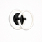 VenCore Vireon Black 6093-20057 - Μοντέρνο Επιτοίχιο Φωτιστικό Απλίκα LED 12W Μαύρο Αλουμίνιο με Ρυθμιζόμενο CCT Λευκό - Ημέρας - Θερμό - Χειρισμός CCT μέσω Διακόπτη On-Off