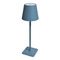 VenCore 2792-10009 - LED Table Light Rechargeable CCT Light Blue Matte - Διακοσμητικό Φωτιστικό LED Μπλε Ματ Μεταλλικό Πορτατίφ Επαναφορτιζόμενο USB - Touch ON-OFF-Change Color - Μπαταρία 1800mAh - Ψυχρο - Ημέρας - Θερμό CCT - Φ11 x Υ36cm