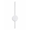 VenCore Axion White 6093-20095 - Μοντέρνο Επιτοίχιο Φωτιστικό Απλίκα LED 12W Λευκό Αλουμίνιο με Ρυθμιζόμενο CCT Λευκό - Ημέρας - Θερμό - Χειρισμός CCT μέσω Διακόπτη On-Off - Μ45.5 x Π11 x Υ5.5cm