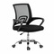 VenCore 2734-10001 - Office Chair Black 60x48x85-95cm - Καρέκλα Γραφείου με Ανάκλιση Ύφασμα Mesh σε Μαύρη Απόχρωση και Μεταλλικά Πόδια Μ60xΠ48xΥ85-95cm