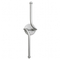 VenCore Aureon Silver 6093-20148 - Μοντέρνο Επιτοίχιο Φωτιστικό Απλίκα LED 12W Ασημί Αλουμίνιο με Ρυθμιζόμενο CCT Λευκό - Ημέρας - Θερμό - Χειρισμός CCT μέσω Διακόπτη On-Off - Μ40 x Π11 x Υ14cm