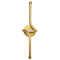 VenCore Aureon Gold 6093-20149 - Μοντέρνο Επιτοίχιο Φωτιστικό Απλίκα LED 12W Χρυσό Αλουμίνιο με Ρυθμιζόμενο CCT Λευκό - Ημέρας - Θερμό - Χειρισμός CCT μέσω Διακόπτη On-Off - Μ40 x Π11 x Υ14cm