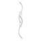 VenCore Zevora White 6093-20135 - Μοντέρνο Επιτοίχιο Φωτιστικό Απλίκα LED 12W Λευκό Αλουμίνιο με Ρυθμιζόμενο CCT Λευκό - Ημέρας - Θερμό - Χειρισμός CCT μέσω Διακόπτη On-Off - Μ62 x Π8 x Υ5cm