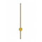 VenCore Serenor Gold 6093-20129 - Μοντέρνο Επιτοίχιο Φωτιστικό Απλίκα LED 7W Χρυσό Αλουμίνιο με Ρυθμιζόμενο CCT Λευκό - Ημέρας - Θερμό - Χειρισμός CCT μέσω Διακόπτη On-Off - Μ60 x Π6 x Υ10cm