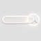 VenCore Velion White 6093-20074 - Μοντέρνο Επιτοίχιο Φωτιστικό Απλίκα LED 12W Λευκό Αλουμίνιο με Ρυθμιζόμενο CCT Λευκό - Ημέρας - Θερμό - Χειρισμός CCT μέσω Διακόπτη On-Off
