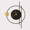 VenCore Horvian Black 6093-20080 - Μοντέρνο Επιτοίχιο Φωτιστικό Απλίκα LED 12W Μαύρο Αλουμίνιο με Ρυθμιζόμενο CCT Λευκό - Ημέρας - Θερμό - Χειρισμός CCT μέσω Διακόπτη On-Off