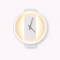VenCore Chronor White 6093-20084 - Μοντέρνο Επιτοίχιο Φωτιστικό Απλίκα LED 12W Λευκό Αλουμίνιο με Ρυθμιζόμενο CCT Λευκό - Ημέρας - Θερμό - Χειρισμός CCT μέσω Διακόπτη On-Off