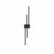 VenCore Nexaris Black 6093-20138 - Μοντέρνο Επιτοίχιο Φωτιστικό Απλίκα LED 60CM 12W Μαύρο Αλουμίνιο με Ρυθμιζόμενο CCT Λευκό - Ημέρας - Θερμό - Χειρισμός CCT μέσω Διακόπτη On-Off
