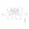 VenCore Lumeo White 7741-20022 - Μοντέρνο Φωτιστικό Οροφής Πλαφονιέρα LED 60W Λευκό Αλουμίνιο με Ρυθμιζόμενο CCT Λευκό - Ημέρας - Θερμό & Χειριστήριο - Φ60 x Υ12cm