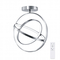 VenCore Orbital Silver 7741-20044 - Μοντέρνο Φωτιστικό Οροφής Πλαφονιέρα LED 45W Ασημί Αλουμίνιο με Ρυθμιζόμενο CCT Λευκό - Ημέρας - Θερμό & Χειριστήριο - Φ36 x Υ42cm
