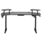 VenCore 2730-10005 - Gaming Desk Adjustable 160x60x72-112cm Black - Μοντέρνο Γραφείο Ρυθμιζόμενου Ύψους με Λειτουργία Μνήμης Gaming VenCore Μοριοσανίδας Carbon Fiber με Μεταλλικά Πόδια Μαύρο Μ160 x Π60 x Υ72-112cm