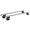 MENABO Ολοκληρωμένο Σετ Μπάρες Οροφής Αλουμινίου OMEGA M 112 cm σε Ασημί Χρώμα για Fiat Idea 5 doors 2005>2012 - 2 TEM. (10590/MB+13460/MB)