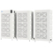 Σύστημα αποθήκευσης ενέργειας 120.3kWh Deye GB-W-Pack12-2-A3 HV rack LiFePO4 512V