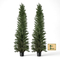 Τεχνητό Κέδρος VEVOR Topiary 2438mm Σετ 2 τεμαχίων με διακοσμητικά φυτά σε γλάστρα, πολυτελή ψεύτικα δέντρα PE, ψεύτικο πράσινο φυτό εσωτερικού και εξωτερικού χώρου όλο το χρόνο για μπροστινή πόρτα, είσοδο, βεράντα, μπαλκόνι, βεράντα, κήπο