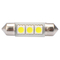 ΛΑΜΠΑΚΙΑ ΠΛΑΦΟΝΙΕΡΑΣ C5W/C10W 12V 0,72W SV8,5 36mm CAN-BUS LED 3xSMD5050 PREMIUM ΛΕΥΚΟ BLISTER 2ΤΕΜ