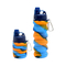 Πτυσσόμενο παγούρι σιλικόνης - 1005 - 500ml - 920045 - Blue/Yellow