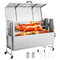 Ψησταριά VEVOR 38W BBQ εξωτερικού χώρου για σούβλα χοίρων και αρνιών, Ψησταριά κάρβουνου με χωρητικότητα 60kg, ροδάκια και ύψος 4 επιπέδων, κιτ σούβλας από ανοξείδωτο ατσάλι για κάμπινγκ και πάρτι σε εξωτερικούς χώρους
