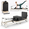 VEVOR Pilates Reformer 2,2μ. Πτυσσόμενο μηχάνημα Pilates 181kg από κράμα αλουμινίου, για οικιακή χρήση και προπόνηση σε γυμναστήριο, με σανίδα άλματος, ελατήρια, πλαίσιο καθίσματος και ρυθμιζόμενο στήριγμα κεφαλής, για προχωρημένους αρχάριους χρήστες